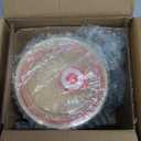 WHJY Simple Ceramic Soup Mugs with Lid, 22 oz Soup Cups with Handle, Microwave Oatmeal Bowl Coffee Mug with Lid and Handle for Milk, Tea, Fruit, Ice Cream Cereal Coffee - Dark Green