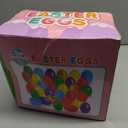 [ 6 Surprise Golden Eggs ] 100 Pack Prefilled Easter Eggs with Assorted Toys Inside, 100 Plastic Easter Eggs Fillers with Toys, Pre-filled Easter Egg Hunt Stuffed, Easter Basket Stuffers