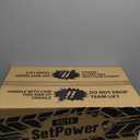 Setpower FC15 Portable 12v Refrigerator, -4-68 Fast Cooling Car Refrigerator, 15L/15.8Qt Car Fridge Portable Freezer with 12/24V DC & 110/240V AC, Electric Cooler (Green, 15L With AC Adapter) (16QT(3 years))