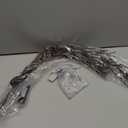 LITBLOOM Lighted Willow Branches Silver Glittered 32IN 120 LED with Timer Battery Operated and USB Plug in, Tree Branch with Fairy Lights for Home Room Christmas Decoration