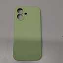 SuydanBox Magnetic for iPhone 17 Case, Compatible with MagSafe, [Full Camera Protection][Screen Protector] Silicone Shockproof Protective Phone Case for iPhone 17 6.3", Matcha