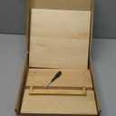 Cookbook Stand with Removable Cutting Board  Adjustable Recipe Book Holder, Charcuterie Board & Kitchen Serving Tray, Kitchen Counte Decor (Gold)