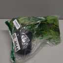 LOYWREE Artificial Scindapsus Aureus Fake Pothos Plants in Black Pots - Realistic Faux Indoor Greenery Potted for Home, Office, Desk, Shelf, Living Room, Bedroom, Balcony, Patio & Garden Decor