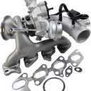 Turbo Turbocharger with Gasket Kit | Fit for Chevy Chevrolet Cruze 2011-2019, Sonic 2012-2020, Trax 2013-2021, Buick Encore 2013-2021 Ecotec 1.4L VVT, Engine A14NET | OE# 55565353 667-203 GT1446V