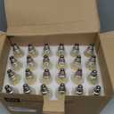 Yochoice 48-Pack Dimmable E12 LED Bulbs 40Watt Equivalent, 5000K Daylight White, 450Lumens, 4W B11 Vintage Chandelier Light Bulbs, Filament Clear Glass Candle Lamp for Ceiling Fan Home Decor
