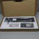 InnoGear 2025 Upgraded Microphone Boom Arm, Magnetic Cable Management Low Profile Mic Stand 360 Rotatable Desk Mount for Fifine AM8 K669B Blue Yeti HyperX QuadCast SoloCast AT2020, Black