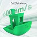 Creality Hyper PETG Filament 1.75mm Bundle 2KG, High-Speed PETG for 30600mm/s Printing, Low Stringing, Strong Layer Adhesion, +/- 0.03mm Accuracy,Fits for Most FDM 3D Printers(Black 2-Pack)