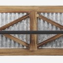 Autumn Farmhouse Rustic Towel Rack Holder Solid Wood Towel Holder