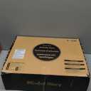 Blissful Diary Baby Play Gym & Activity Mat, 5 Developmental Zones Wooden Tummy Time Mat with 6 Detachable Sensory Toys for Motor Skills & Sensory Development, Baby Essentials Shower Gift