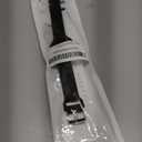 R-fun Waterproof for Air Tag Bracelets [2 Pack] Compatible with Apple Air Tag Finders with Soft Silicone,Anti Lost GPS Item Finders Case Cover,Black/White