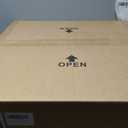 KAISITE 20 Inch Fandelier Ceiling Fan with Light Woven Rattan Ceiling Fan Dimmable LED Fan Light with Remote Control and APP Control Semi Flush Mount Ceiling Light with Fan for Bedroom Nursery