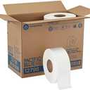 PACIFIC BLUE BASIC® JUMBO JR. 2-PLY HIGH-CAPACITY TOILET PAPER, WHITE, 8 ROLLS PER CASE