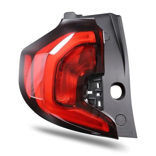 Lathsy Tail Light Outer Compatible with GMC Terrain 2018 2019 2020 2021 Left Driver Side Taillight LED DRL Replace 84379497