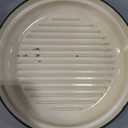 AHJ Cast Iron Dutch Oven Set - 4 Piece Nesting Enameled Cookware with Lid