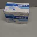 100 Pack Disposable 3ml/cc Lab Syringes with 23Ga 1 Inch Needle Luer Lock, Individually Sealed Packed