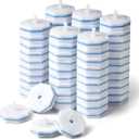 60 Pack Toilet Wand Refills Compatible with Clorox Toilet Brushes, Instant Foam Cleaning, Secure Lock No Slipping, Odor Neutralizing, Easy Snap-On Design