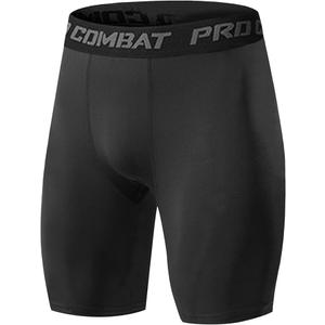 Mens Compression Shorts Sports Running Tights Underwear Athletic Workout Spandex Base Layer Short Biker Basketball, 4 Pack, XL