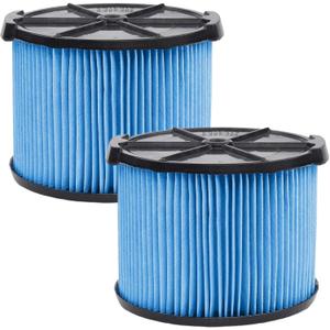 2 Pcs VF3500 3-Layer Replacement Filter Fits for Ridgid WD3050 WD4070 WD4080 WD4522 4000RV 4500RV WD4050 Shop Vac 3-4.5 Gallon Wet Dry Vacuum Cleaners