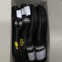 QUMY Dog Shoes for Large Dogs, Medium Dog Boots & Paw Protectors for Winter Snowy Day, Summer Hot Pavement, Water-Resistant in Rainy Weather, Outdoor Walking, Indoor Hardfloors Skid-Resistant Sole (Size 6: 2.6''x3.0''(W*L) (Pack of 4))