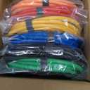 6 Pack 6FT Professional XLR Cables, Noise Free and Long-Lasting XLR Microphone Cable, All Copper Conductors Balanced Male to Female Mic Cable for Studio Monitor, Mixer, DMX and More, Colorful