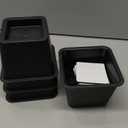 Ihomepark Bed Risers 3 Inch, Heavy Duty Square Furniture Frame Lift for Couch, Chair, Desk, Sofa and Bunk Bedpost, Set of 4