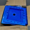 Wide Mouth Above Ground Pool Skimmer, ABS Construction Thru-Wall Pool Skimmer with Snap-in Removable Weir for Above Ground Pools