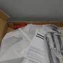 23.6" Round Coffee Table, 2-Tier Small Circle Coffee Table with Storage, Modern Center Accent Table with Metal Frame, Side Table End Table for Small Space, Living Room, Office, Black