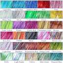 30 Colors 9900 Strands Hair Tinsel Kit, 48 Inch Glitter Tinsel Hair Extensions for July Fourth Christmas New Year Halloween Cosplay, Heat Resistant Fairy Hair Accessories for Girls, Kids, Women