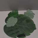 100Pcs Palm Leaves Artificial Tropical Monstera Plant Fake Leaves Safari Birthday Decorations,Jungle Theme Party Supplies,Faux Green Leaf for Hawaiian Luau Tiki Aloha Beach BBQ Table Decoration 3 Size