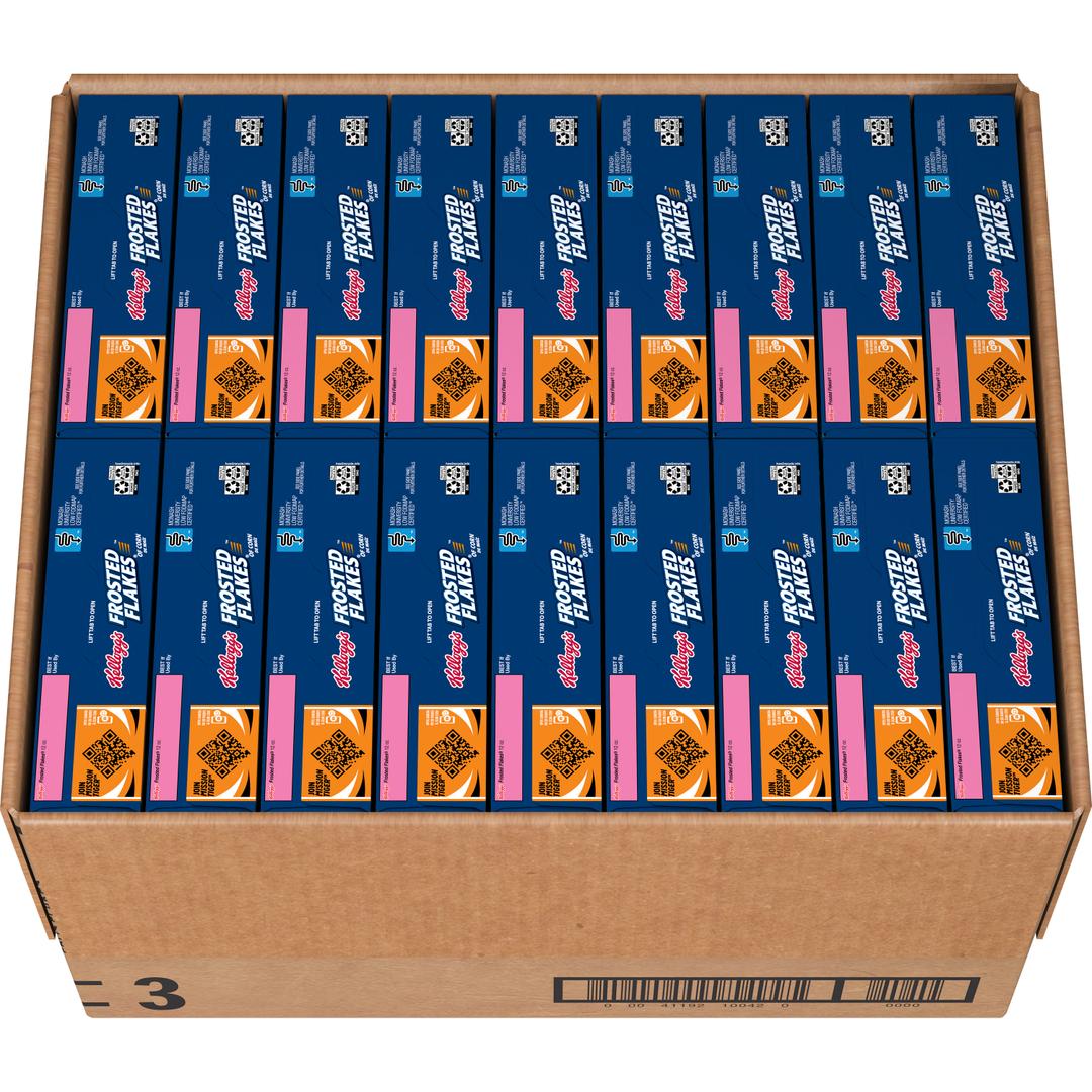 Kellogg's Frosted Flakes 12 oz, 18 Packs, BBD: 03/29/2026