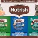 Nutrish Grain Free Chicken Lover's Whole Health Blend Variety Pack Wet Cat Food, 2.8 oz. Cup, 24 Count (Rachael Ray), BB APR232026