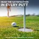 KINGTOP Golf Hole Cup Fit PGA/USGA Regulations, Golf Accessories for Backyard Practice Putting Green, 4 Inches and 6 Inches