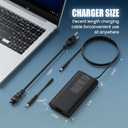 90W/65W Laptop Charger Compatible with Dell Latitude 5400/5410/ 7400/7410 E6420/ E6430/ E6440; Inspiron 15 5559/3542; Vostro 3500/3560; XPS 13 9343/9350 AC Adapter Power Supply (Non-USB-C)