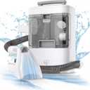 IRIS USA Carpet Spot Cleaner Machine with Auto Spray for Low Pile Carpets, Couch, Sofa, Upholstery, Car Detailing,Shallow Berber Rug, Lightweight Portable Chemical-Free Stain Remover 500mL Water Tank