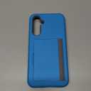 Galaxy A54 Case with Card Holder, Credit Card Slot Protective Wallet Case for Samsung Galaxy A54 - Blue