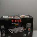 T-Fal OptiGrill Stainless Steel XL Electric Grill, 6 Servings, 9 Intelligent Automatic Cooking Modes, Panini Press, 1800 Watts, Nonstick Removable Plates, Indoor, Frozen Food, Kitchen Appliances