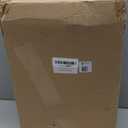 4 Tier Storage Bins with Lids, 23QT Stackable Closet Organizers and Storage with Wheels, Collapsible Storage Boxes, Foldable Plastic Storage Containers for Home,Office, Dorm Room-White