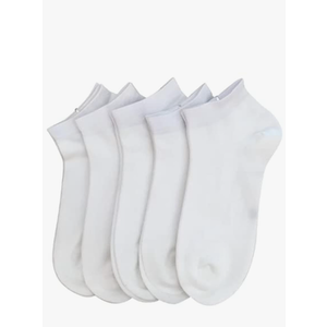 SERISIMPLE Women Viscose Bamboo Ankle Socks Low Cut Thin Sock Lightweight Pastal Color Soft Sock 5 Pairs, Size Large