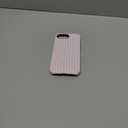 Jusy Compatible with MagSafe Striped Phone Case for iPhone 16e, Cute Aesthetic Magnetic Soft TPU and Hard PC Protective Phone Cover for Women Girls (Matte)  Pink and White