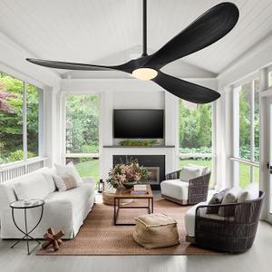 Haipeel 72 Inch Ceiling Fan + 36 Inch Downrod