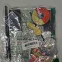 BAOOOFUL Red Gold Glitter Centerpieces for Mouse Theme Birthday Decorations,Wooden Signs Red Mouse Table Topper,Birthday Table Decorations for B-Day Party Decor and Party Favor(3 Pcs)