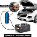PCP Air Compressor, 4500Psi/30MPa, 12V DC/120V AC Airgun Compressor with Manual Shut-off, Built-in Filter Suitable for Airguns, Paintball Guns, High-Pressure Cylinders, Diving Tanks