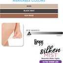 L'eggs Silken Mist Women's Run Resist, Control Top, Sheer Toe, Ultra Sheer Tights