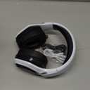 Ozeino 2.4GHz Wireless Gaming Headset for PC, Ps5, Ps4 - Lossless Audio USB & Type-C Ultra Stable Gaming Headphones with Flip Microphone, 40-Hr Battery Gamer Headset for Switch, Laptop, Mobile, Mac (Black and White)