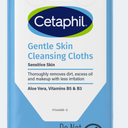 Cetaphil Face and Body Wipes, Gentle Skin Cleansing Cloths, 25 Count (Pack of 1), for Dry, Sensitive Skin, Flip Top Closure, Great for the Gym, Travel, in the Car, Hypoallergenic, Fragrance Free