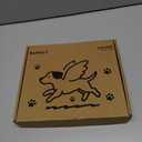 Baffect Dog Memorial Gifts For Loss Of Pet, Dog Passing Away Gifts Include Rotating Wooden Pet Memorial Frame For 4x6 Photo, Glitter Acrylic Pendants & Cat Hair Collector