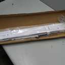 LazBlinds No Tools No Drill 1" Vinyl Mini Blinds, Cordless Blinds for Windows, Light Filtering Horizontal Window Blinds & Shades, 24" W x 64" H, White