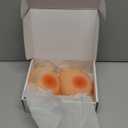 Vollence Silicone Breast Forms with Straps Fake Boobs Bra Inserts Breast Enhancers Mastectomy Prosthesis Size C