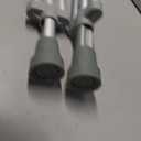 Medline Aluminum Crutches for Kids, Adults & Seniors, Walking Aid, 300 LB Weight Capacity,1 Pair, Fitting 5'2" - 5'10"