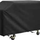 Grill Cover for Outdoor Grill,600D Heavy Duty Bbq Cover for Blackstone 36" Griddle,Waterproof Grill Cover with Air Vent and Click-close Straps,Fit More 4-Burner Flat Oven Griddle without Hood